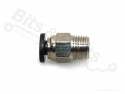 Pneufit with straight coupling PC4-01 for, among others, E3D-V6